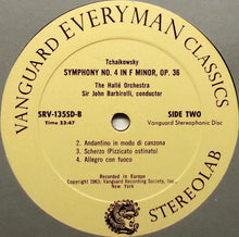 Load image into Gallery viewer, Pyotr Ilyich Tchaikovsky / Sir John Barbirolli Conducting Hallé Orchestra : Symphony No. 4 In F Minor, Op. 36 (LP)
