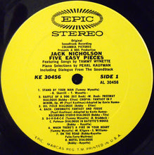 Load image into Gallery viewer, Various : Five Easy Pieces (Original Soundtrack Recording) (LP, Album, Ter)
