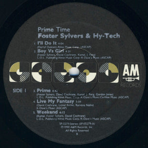 Buy Foster Sylvers & Hy-Tech : Prime Time (LP, Album) Online