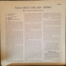 Load image into Gallery viewer, Morton Gould And His Orchestra : Billy The Kid / Rodeo (LP, Album, Ind)