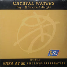 Load image into Gallery viewer, Crystal Waters : Say...If You Feel Alright (12&quot;)