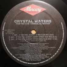 Load image into Gallery viewer, Crystal Waters : Say...If You Feel Alright (12&quot;)