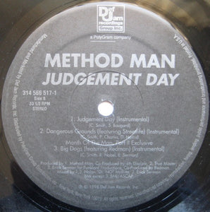 Method Man : Judgement Day (12", Single)