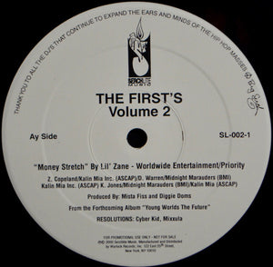 Various : The First's: Volume 2-2 (12", Promo)