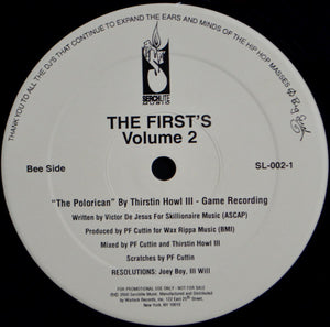 Various : The First's: Volume 2-2 (12", Promo)