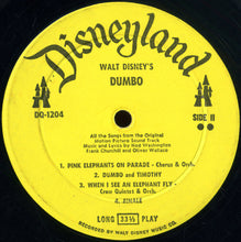 Load image into Gallery viewer, Ned Washington, Frank Churchill And Oliver Wallace : Walt Disney's Dumbo (LP)