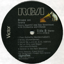 Load image into Gallery viewer, Henry Mancini &amp; Doc Severinsen : Brass On Ivory (LP, Album, RE)