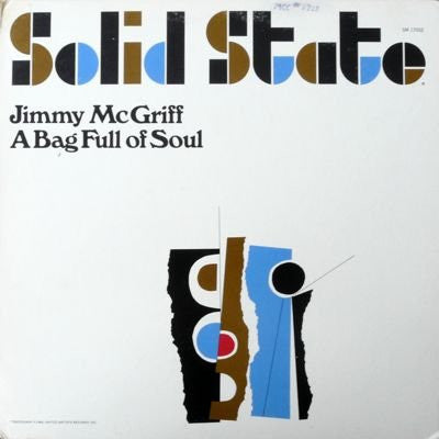 Jimmy McGriff : A Bag Full Of Soul (LP, Album, Mono, Gat)