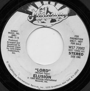 Elusion (2) : Lord (7", Promo)