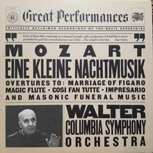 Load image into Gallery viewer, Mozart*, Walter*, Columbia Symphony Orchestra : Eine Kleine Nachtmusik (LP)