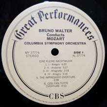 Load image into Gallery viewer, Mozart*, Walter*, Columbia Symphony Orchestra : Eine Kleine Nachtmusik (LP)