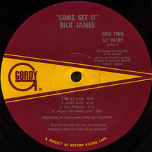 Load image into Gallery viewer, Rick James : Come Get It! (LP, Album)