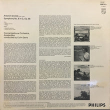 Load image into Gallery viewer, Dvořák* - Colin Davis*, Concertgebouw Orchestra, Amsterdam* : Symphony No. 8 G, Op. 88 (LP)