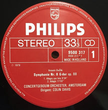 Load image into Gallery viewer, Dvořák* - Colin Davis*, Concertgebouw Orchestra, Amsterdam* : Symphony No. 8 G, Op. 88 (LP)