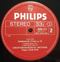 Load image into Gallery viewer, Dvořák* - Colin Davis*, Concertgebouw Orchestra, Amsterdam* : Symphony No. 8 G, Op. 88 (LP)