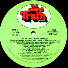 Load image into Gallery viewer, Maceo Woods &amp; The Christian Tabernacle Concert Choir : God Save Your People (LP, Album)