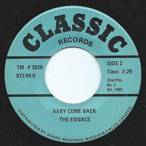 Roy Head, The Equals : Treat Her Right / Baby Come Back (7", Single)