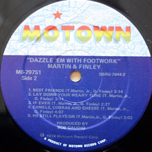 Load image into Gallery viewer, Martin And Finley : Dazzle 'Em With Footwork (LP)