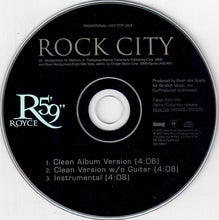 Load image into Gallery viewer, Royce Da 5&#39;9&quot; Featuring Eminem : Rock City (CD, Single, Promo)