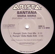 Load image into Gallery viewer, Santana Featuring The Product G&amp;B : Maria Maria (12&quot;)