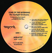 Load image into Gallery viewer, The Sonlight Orchestra : Star Of The Morning (LP, Album)