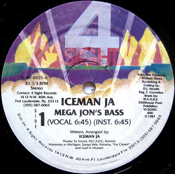 Iceman Ja : Mega Jon's Bass (12