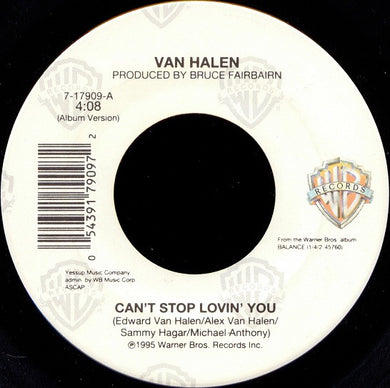 Van Halen : Can't Stop Loving You / Crossing Over (7