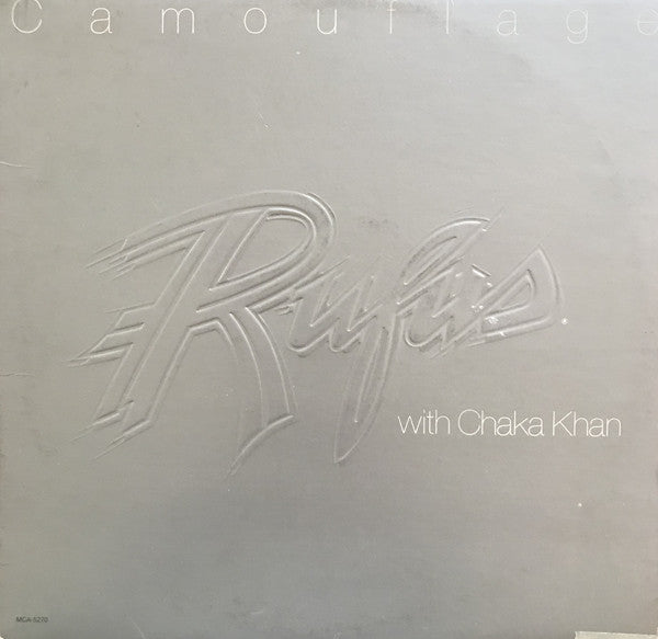 Rufus & Chaka Khan : Camouflage (LP, Album, Pin)