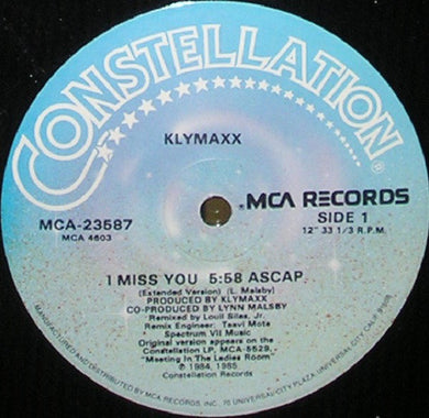 Klymaxx : I Miss You (12