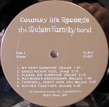 Load image into Gallery viewer, The McLain Family Band : The McLain Family Band (LP, Album)