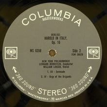 Load image into Gallery viewer, Hector Berlioz : Harold In Italy Op. 16 (LP)