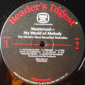 Mantovani : My World Of Melody (Box, Album, Comp + 7xLP, Album + Box)