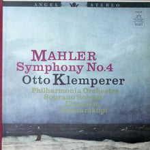 Load image into Gallery viewer, Mahler*, Otto Klemperer Conducting The Philharmonia Orchestra : Symphony No. 4 In G Major (LP)