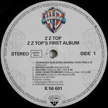Load image into Gallery viewer, ZZ Top : First Album (LP, Album, RE)