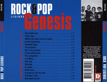 Load image into Gallery viewer, Genesis : Rock &amp; Pop Legends (CD, Album, RE)