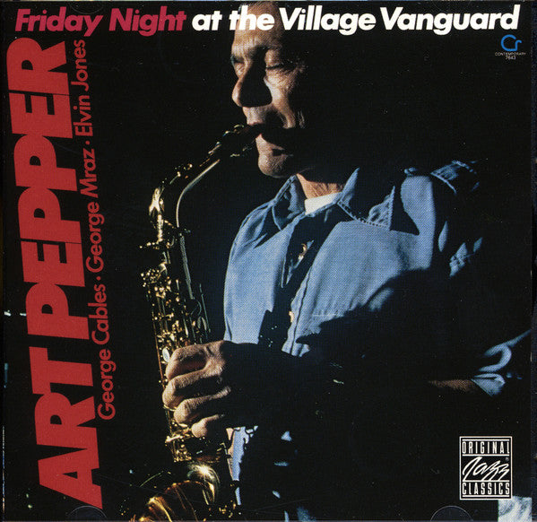 Art Pepper : Friday Night At The Village Vanguard (CD, Album, RE, RM)