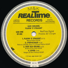 Load image into Gallery viewer, Jack Sheldon : Playin' It Straight (LP, Album, Ltd, Gat)