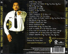 Load image into Gallery viewer, Tray Dee : The General&#39;s List (CD, Album)