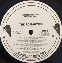 Load image into Gallery viewer, The Romantics : The Romantics (LP, Album, Promo)