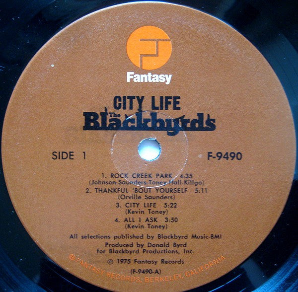 Buy The Blackbyrds : City Life (LP, Album, Gat) Online for a great