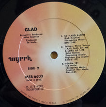 Load image into Gallery viewer, Glad (3) : Glad (LP, Album)