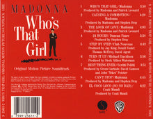 Load image into Gallery viewer, Madonna : Who's That Girl (Original Motion Picture Soundtrack) (CD, Album)