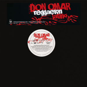 Don Omar : Reggaeton Latino (12", Promo)