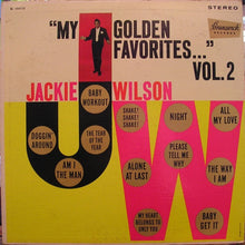 Load image into Gallery viewer, Jackie Wilson : My Golden Favorites - Vol. 2 (LP, Comp)