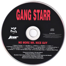 Load image into Gallery viewer, Gang Starr : No More Mr. Nice Guy (CD, Album, RE)