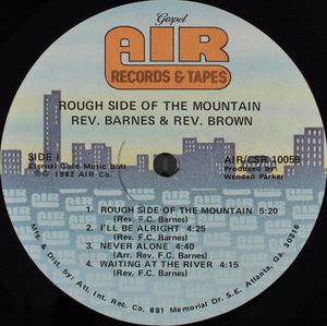 Fair Cloth Barnes And Rev. Janice Brown : Rough Side Of The Mountain (LP)