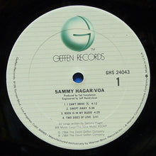 Load image into Gallery viewer, Sammy Hagar : VOA (LP, Album, Club)