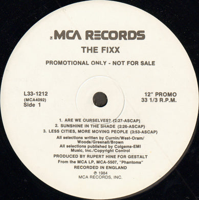 The Fixx : Phantoms With Commentary From Band (12