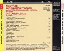 Load image into Gallery viewer, Lyn Larsen : Filmtrax - The Paramount Organ (CD, Album)