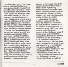 Load image into Gallery viewer, Lyn Larsen : Filmtrax - The Paramount Organ (CD, Album)